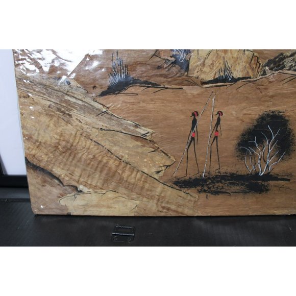 Aboriginal Traditional Art Made by West Australian artist. Vintage made with Bar - Picture 5 of 6